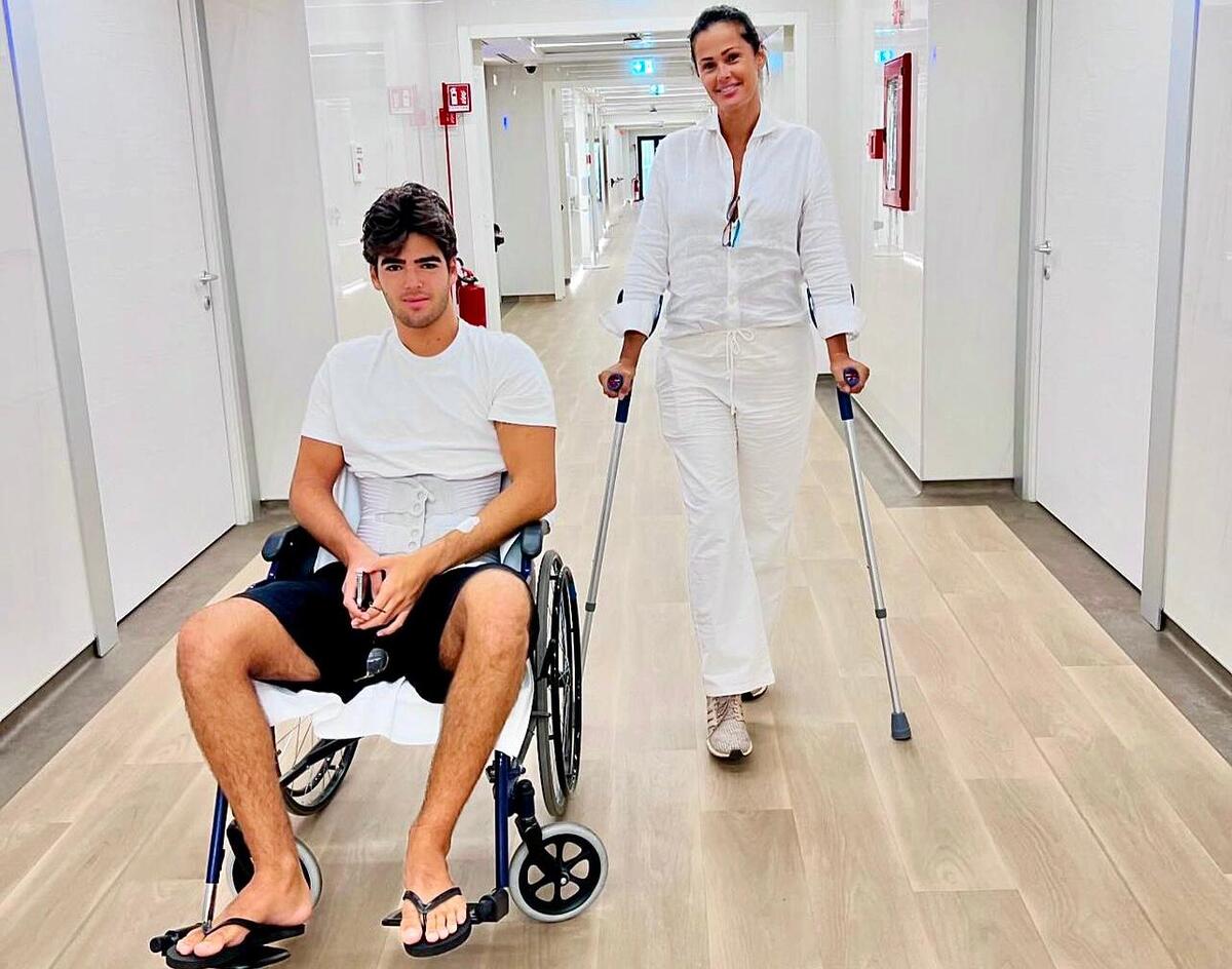 Grande Fratello, Samantha De Grenet pubblica una foto col figlio in ospedale: “Ho avuto tanta paura per lui”