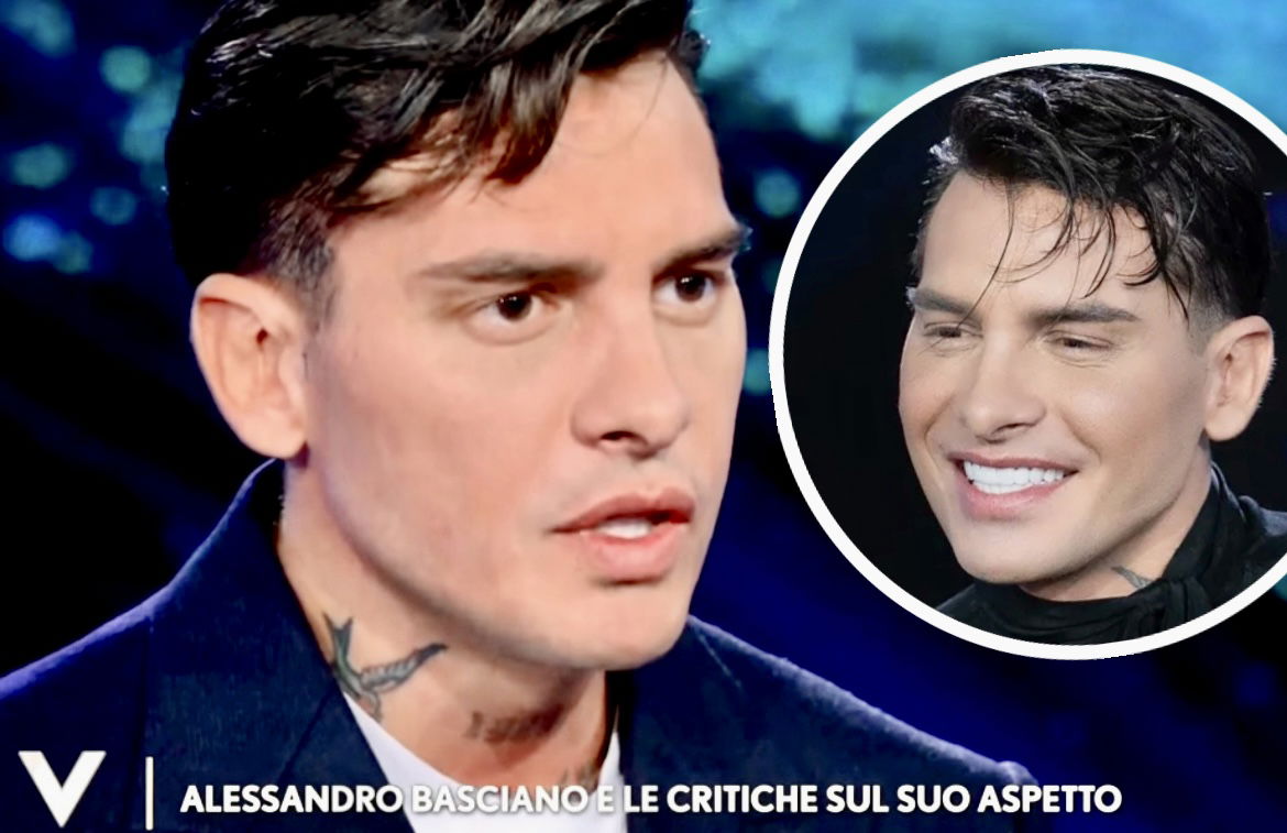 Verissimo, Alessandro Basciano replica alle dure critiche in merito al suo aspetto fisico e svela a quali interventi si è sottoposto