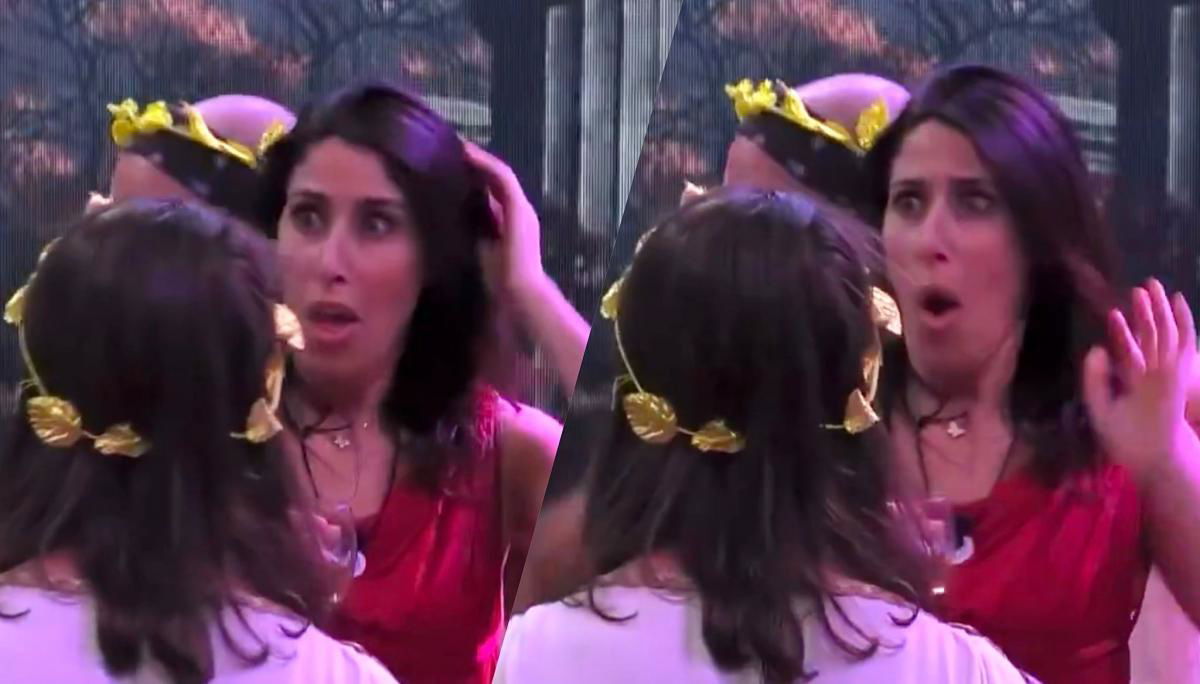 Grande Fratello, Amanda Lecciso importunata da Bernardo durante la festa: sui social scoppia la polemica article-post