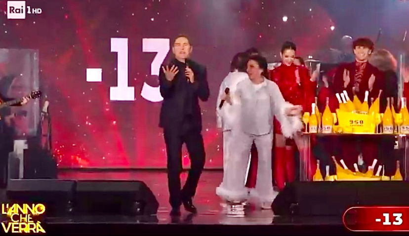 “Buon anno, teste di ca**o!”, volano insulti in diretta durante il Capodanno di RaiUno: Marco Liorni si scusa, ecco chi è stato preview