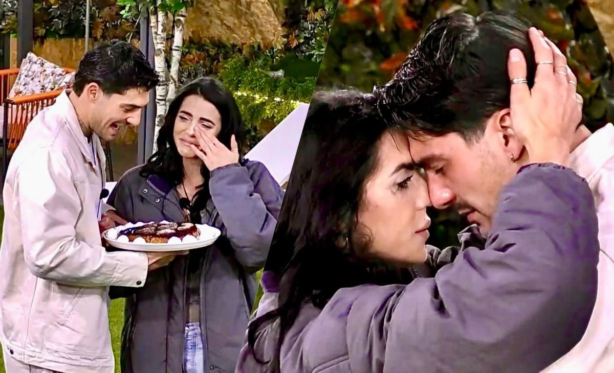 Grande Fratello, Lorenzo fa una romantica sorpresa a Shaila per il loro mesiversario e lei si commuove: “Sei perfetto, ti amo proprio tanto!” article-post