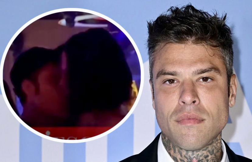 Fedez paparazzato in discoteca mentre bacia appassionatamente una ragazza: il video preview