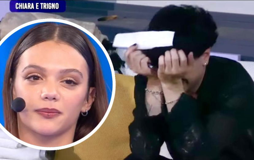 Amici 24, TrigNo scoppia in lacrime dopo aver letto il bigliettino che gli ha lasciato Chiara: ecco cosa c’era scritto preview