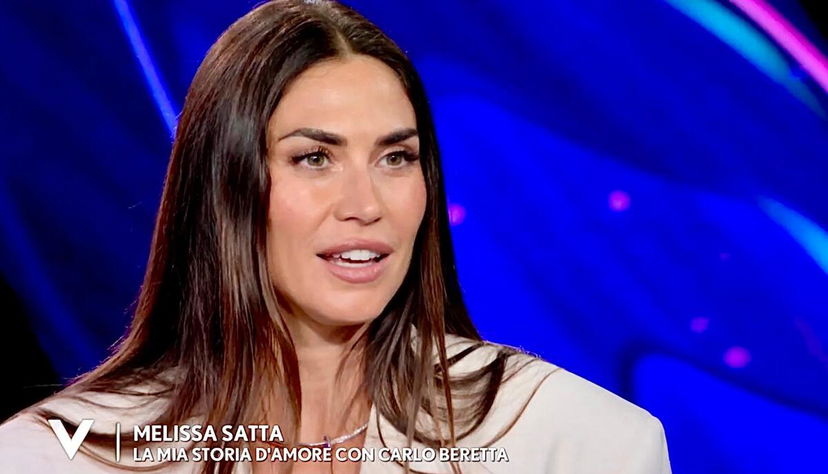 Verissimo, Melissa Satta svela com’è nata la storia con Carlo Beretta: “All’inizio ero spaventata, poi…” preview