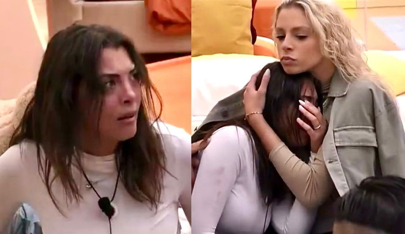 Grande Fratello, furiosa lite tra Domenico e Grazia che scoppia in lacrime e poi fa una confessione choc preview