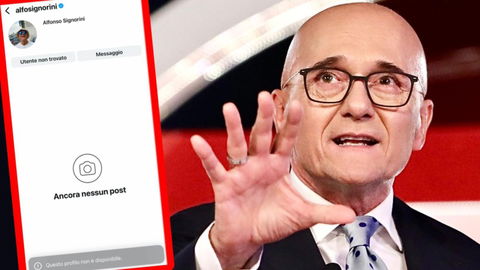 Alfonso Signorini ha disattivato il suo profilo Instagram: ecco il (presunto) motivo preview