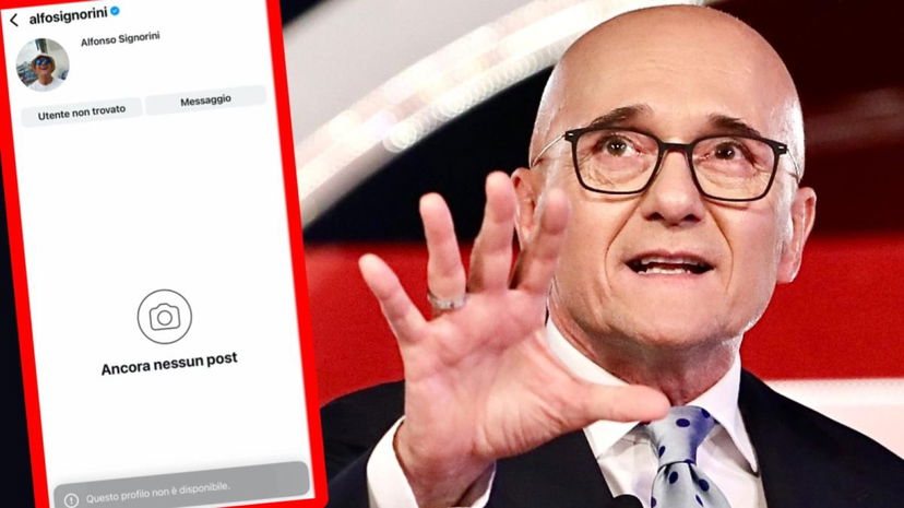 Alfonso Signorini ha disattivato il suo profilo Instagram: ecco il (presunto) motivo preview