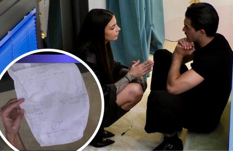 Grande Fratello, Jonas e Anita in crisi: lui fa uno schema per dimostrare che lei è stata una giocatrice (Video) preview