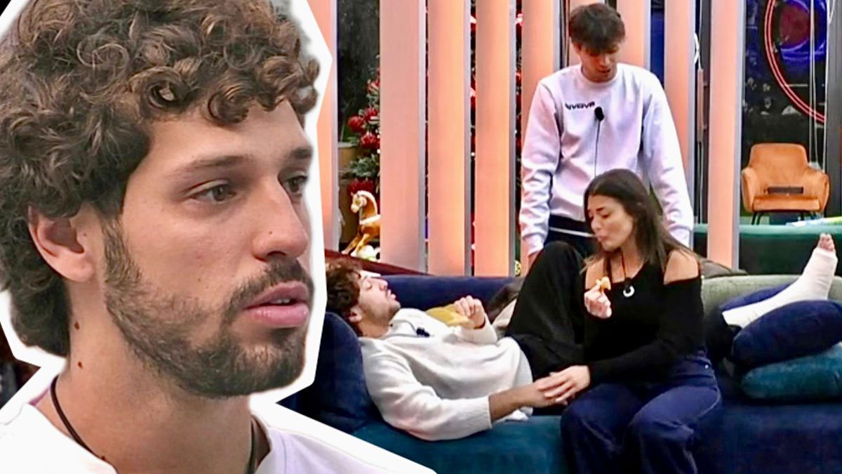 Grande Fratello, dopo l’infortunio Mattia Scudieri rientra nella Casa con la gamba ingessata e le stampelle article-post