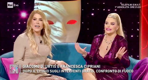 Francesca Cipriani e Genny Urtis, lo scontro super trash a Storie al Bivio: “Quando c’è da pagare scappa!” preview