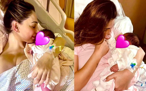 Anna Tatangelo pubblica sui social i primi scatti con la figlia Beatrice: “Le parole non bastano perché…” preview