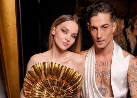 Dove Cameron svela alcuni retroscena sulle nozze con Damiano David preview