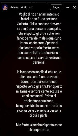 Instagram - sorella Matteo 