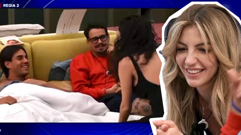 Gf Vip 8, Renato, Nicolò e Blu parlano di Lucia e sui social scoppia la bufera: la dura reazione della sorella della Ilardo preview