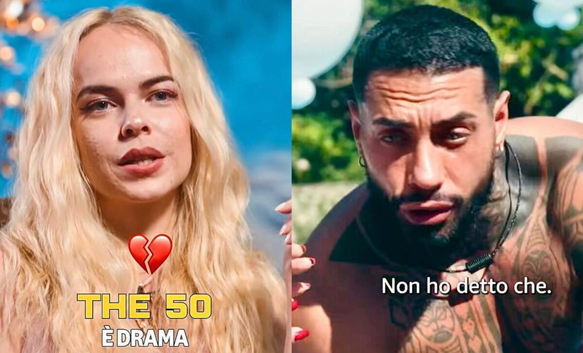 The 50 Italia, la reazione di Drusilla Gucci quando ha scoperto che nel cast c’era anche il suo ex Francesco Chiofalo preview