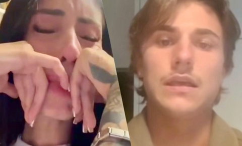 Temptation Island 14, la produzione pubblica dei video di Sara (in lacrime) e Gabriele che raccontano la loro versione dei fatti sui video hot che circolano in rete preview