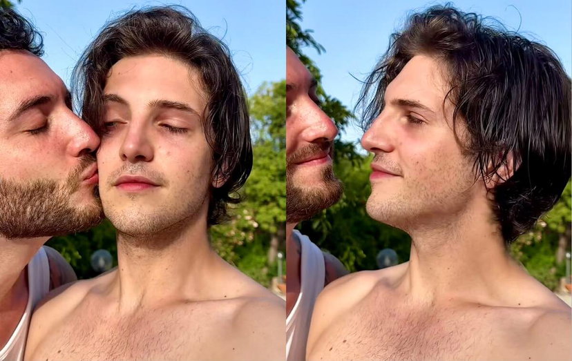 Amici, Tommaso Stanzani e quel tenero video social insieme al fidanzato Oreste: “Noi” preview
