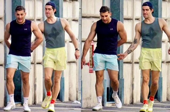 Tommaso Zorzi e Alex Di Giorgio paparazzata