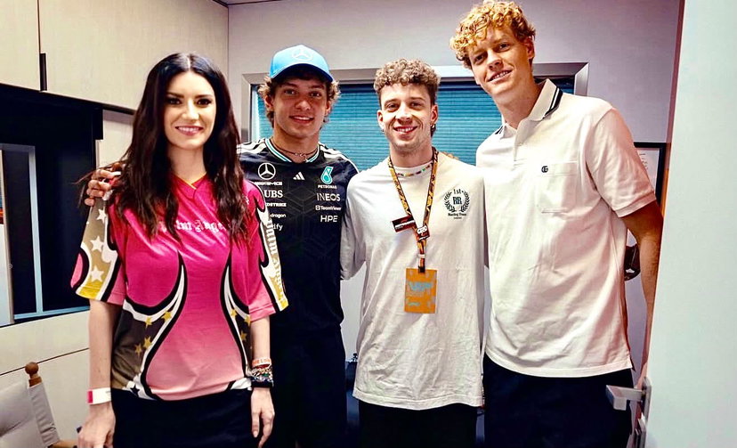 Laura Pausini pubblica una foto (ritoccata) con Jannik Sinner e Kimi Antonelli ma spunta l’originale: l’ironia di Selvaggia Lucarelli preview