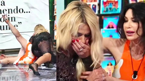 Gf Vip 9, nona puntata: caduta in diretta per Valeria Marini e Carmen Di Pietro, Jonathan Kashanian il meno votato. In nomination… preview