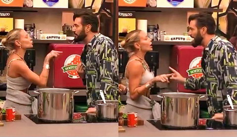 Gf Vip 9, furiosa lite tra Giulia Provvedi e Alex Belli che sbotta: “Coda di paglia, mi può stare sui cogli*ni?” preview