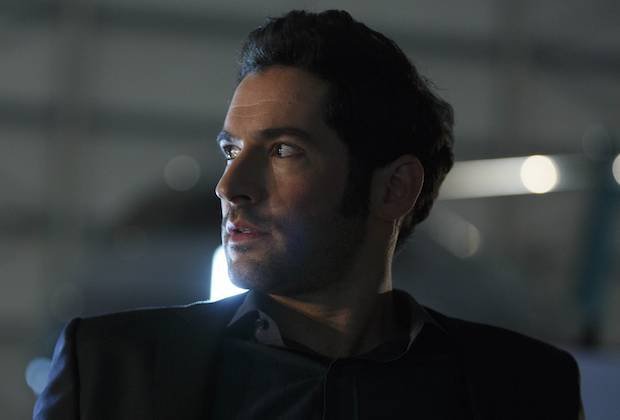 LUCIFER: Tom Ellis in the "Take Me Back To Hell" season finale episode of LUCIFER airing Monday, April 25 (9:01-10:00 PM ET/PT) on FOX. ©2016 Fox Broadcasting Co. CR: Michael Courtney/FOX