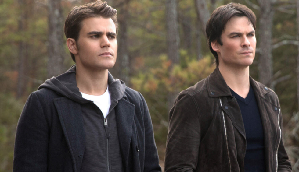 The Vampire Diaries Ian Somerhalder Paul Wesley
