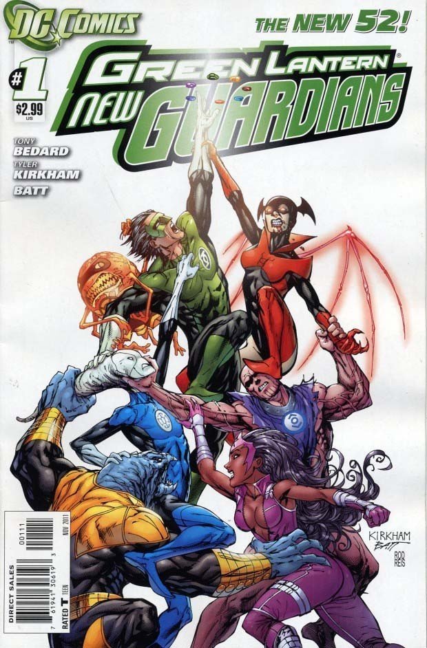 Secondo parere: Green Lantern The New Guardians 1 di Tony Bedard preview