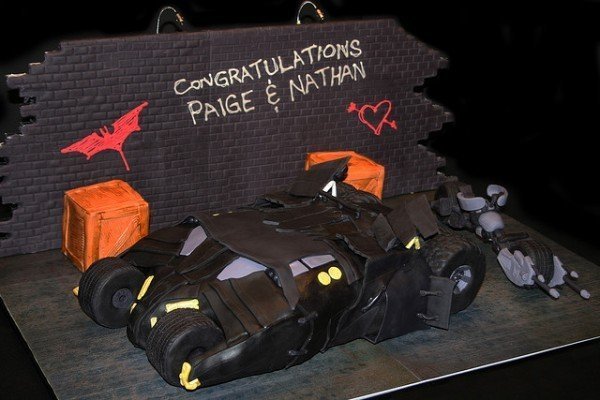 Batmobile&Batpod_cake