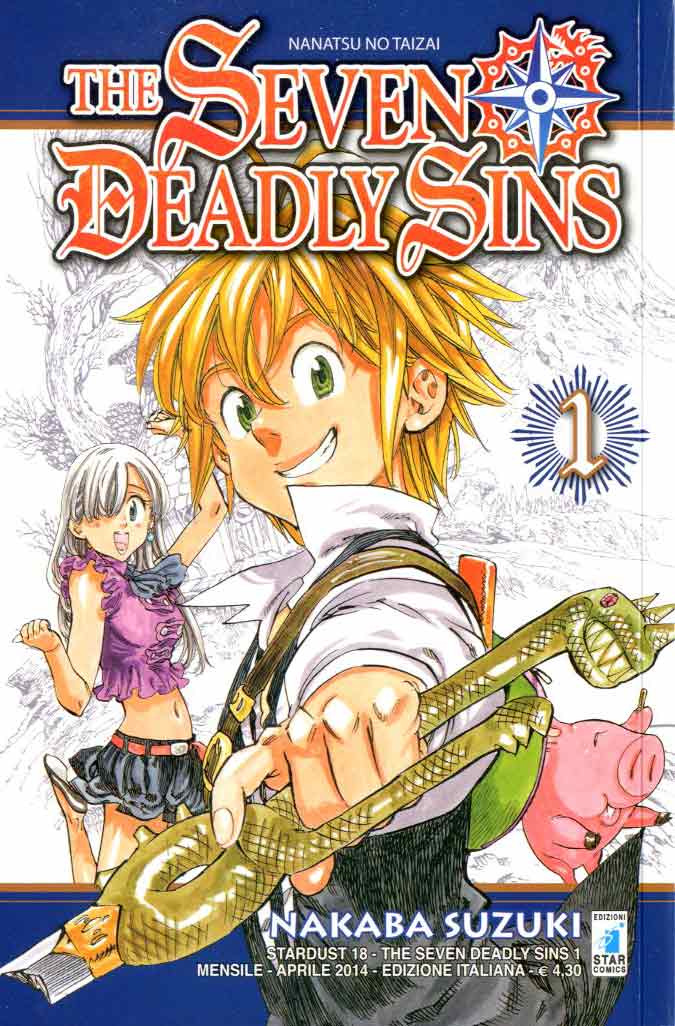 The Seven Deadly Sins 1, la recensione del nuovo shonen Star Comics preview