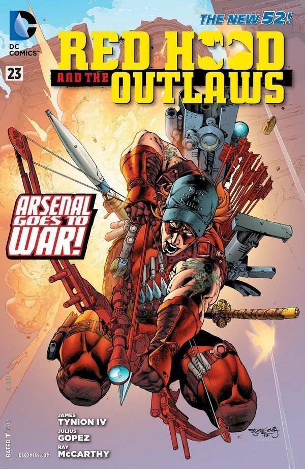 red hood outlaws 23 dc