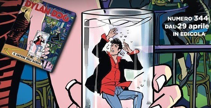 Dylan Dog n. 344: Il sapore dell’acqua – Recensione preview