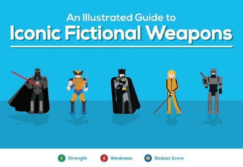 Le 30 migliori armi di cinema, TV, fumetti e videogiochi preview
