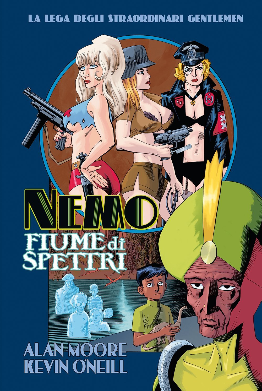 Nemo Fiume di Spettri: Moore gioca con atmosfere steampunk, rievocando la gloriosa tradizione della narrativa popolare – RECENSIONE article-post