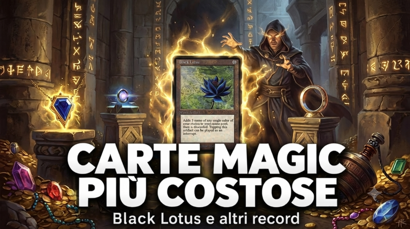 Carte Magic più costose: Black Lotus, Unico Anello e altri record preview