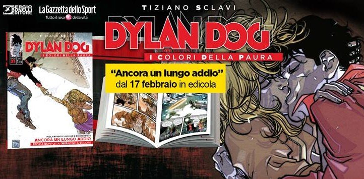 Dylan Dog – I colori della paura n. 31: Ancora un lungo addio – Recensione preview