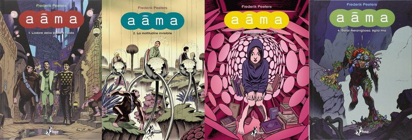 Aâma di Frederik Peeters, una serie complessa e ricca di contenuti – Recensione preview