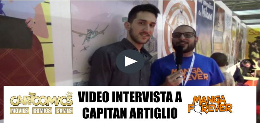 Video intervista a Capitan Artiglio (Kids with Guns – BAO) Cartoomics 2018 preview