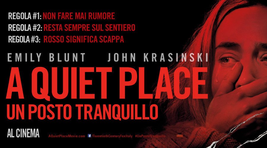 A Quiet Place – Un Posto Tranquillo di John Krasinski | Recensione article-post