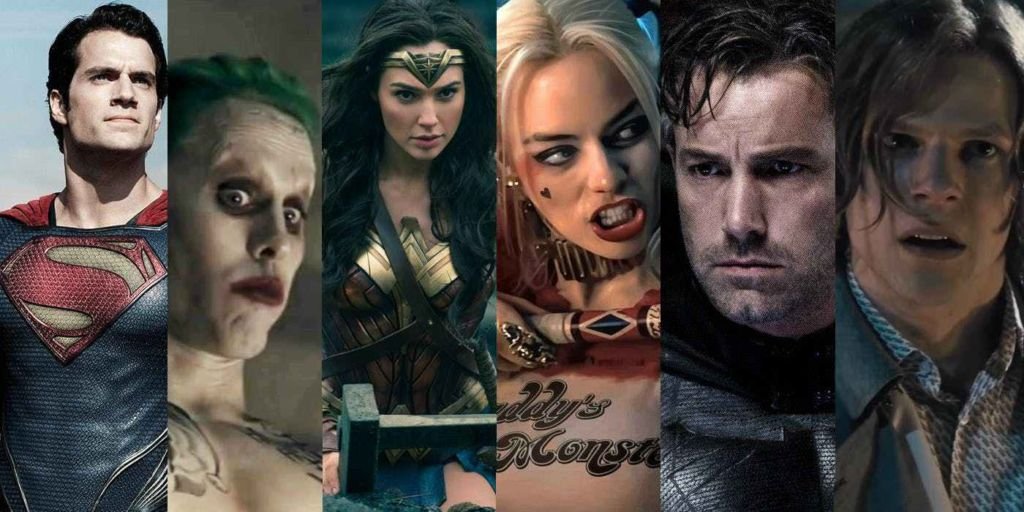DCEU-Superman-Joker-Harley-Quinn-Batman-Lex-Luthor-Wonder-Woman