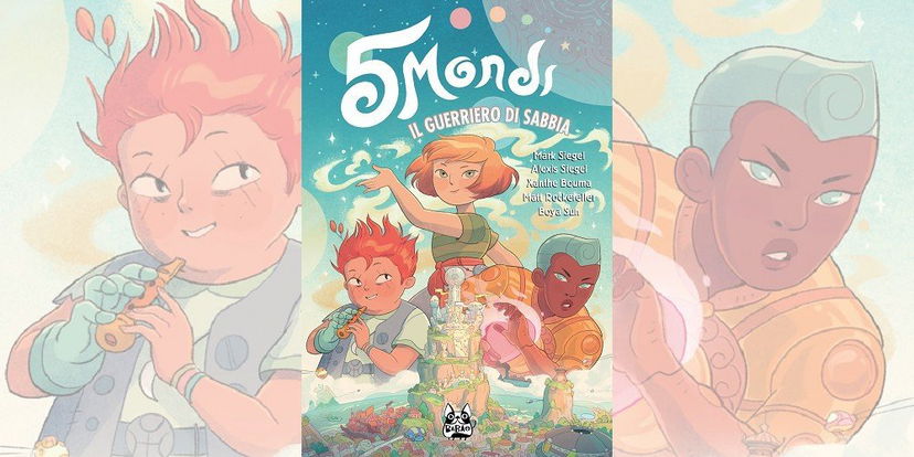 5 Mondi Libro 1 – Il Guerriero di Sabbia | Recensione preview