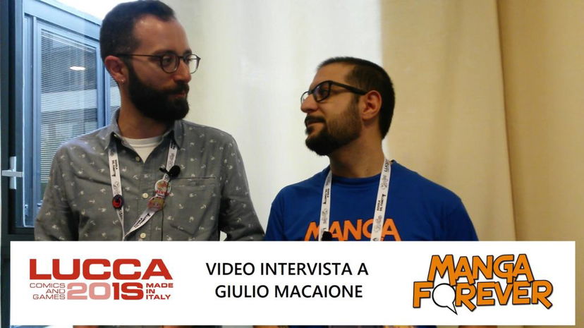 Video Intervista a Giulio Macaione | Lucca Comics and Games 2018 preview