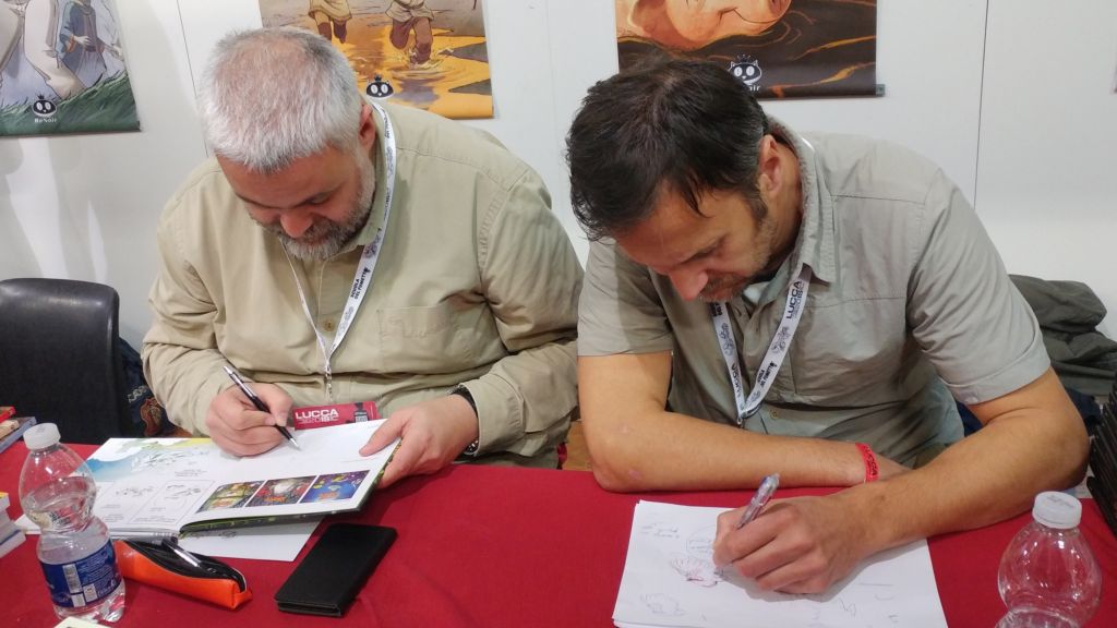 brrémaud bertolucci lucca comics 2018 intervista renoir comics