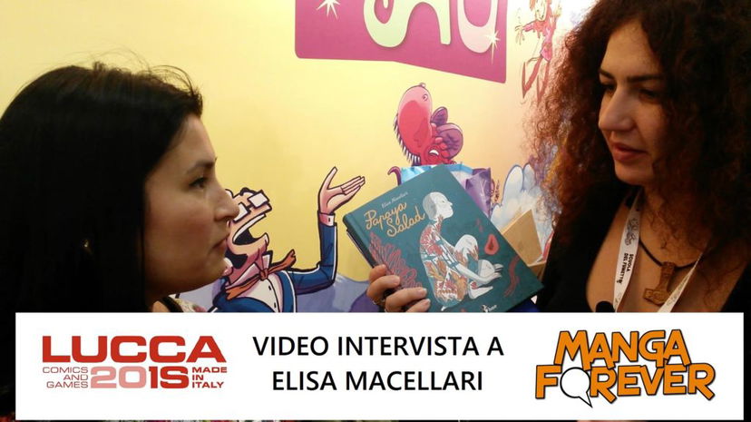Video Intervista a Elisa Macellari | Lucca Comics and Games 2018 preview