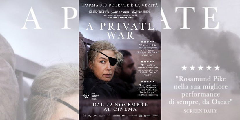 A Private War di Matthew Heineman | Recensione preview