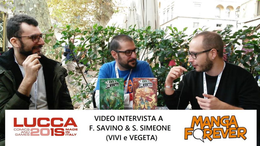 Video Intervista a F. Savino e S. Simeone (Vivi & Vegeta) | Lucca Comics and Games 2018 preview
