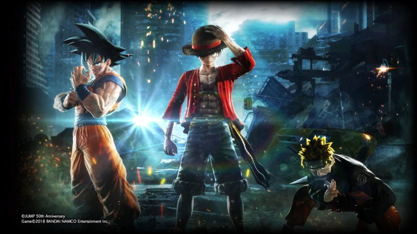 Jump Force: tutti i manga, i personaggi e gli stage preview