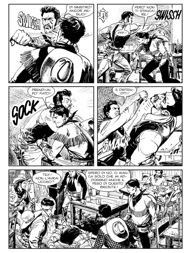 Tex Willer, Mangaforever