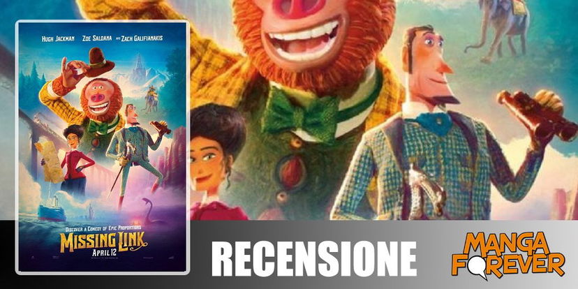 Missing Link, miglior film d’animazione ai Golden Globe | Recensione preview