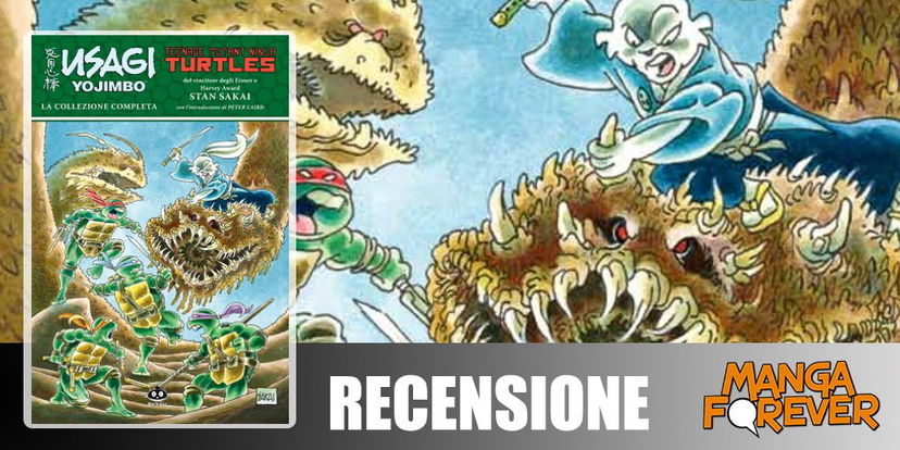 Usagi Yojimbo/Teenage Mutant Ninja Turtles – La Collezione Definitiva | Recensione preview